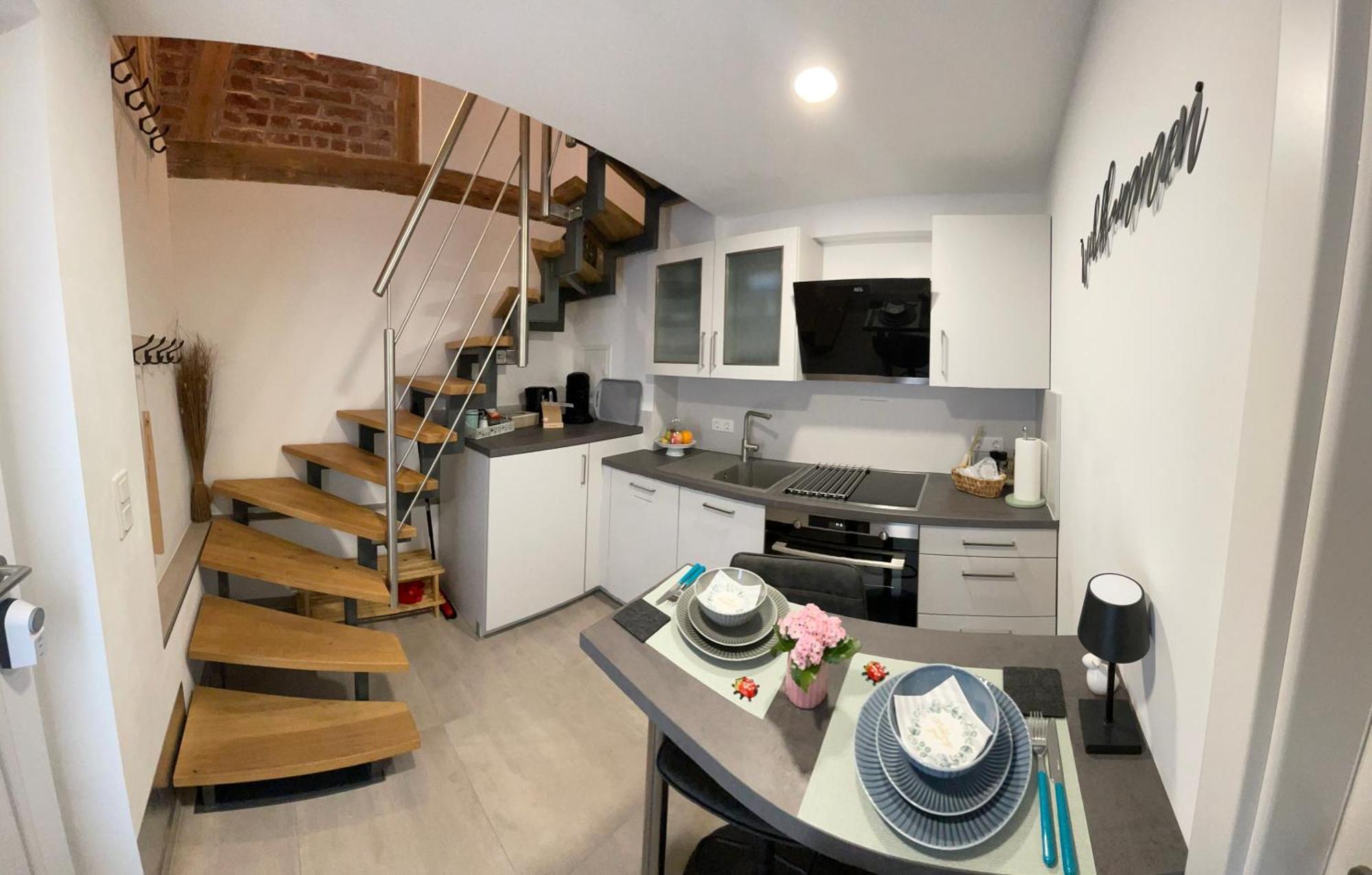 Charmantes Luxus Maisonette- Apartement Bad Hersfeld Kültér fotó